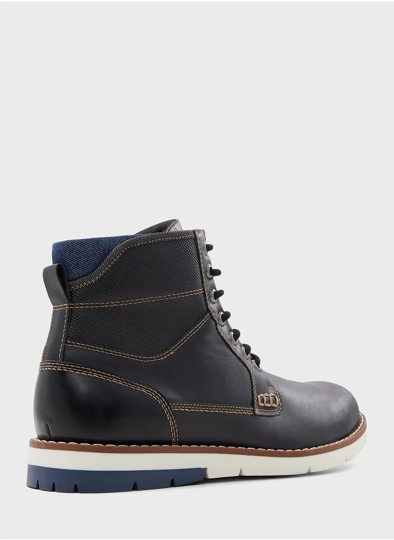CALL IT SPRING Casual Lace Up Boots