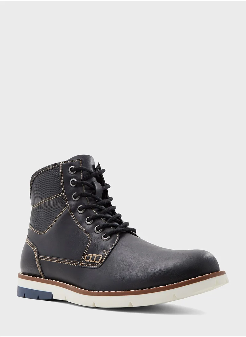 CALL IT SPRING Casual Lace Up Boots