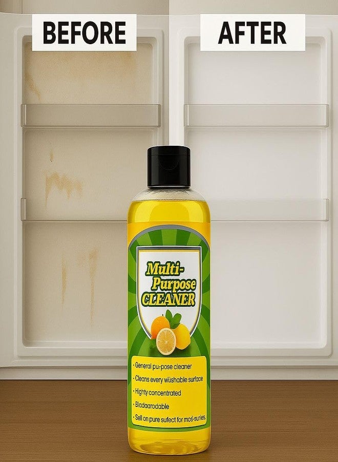 Scentora All-Purpose Lemon Cleaner - Natural Citrus Power for Clean Surfaces, Multipurpose Lemon Cleaner (4) - Image 5