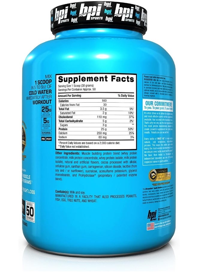 BPI SPORTS - Wheyhd Chocolate Cookies 4.2Lb - Image 1