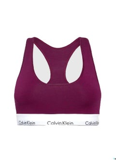 CALVIN KLEIN Women's Bralette - Modern Cotton -  cotton modal blend, Purple  - Image 2