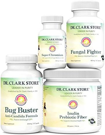 Dr Clark Store Candida Cleanse with Potent Anti-Fungal Formula