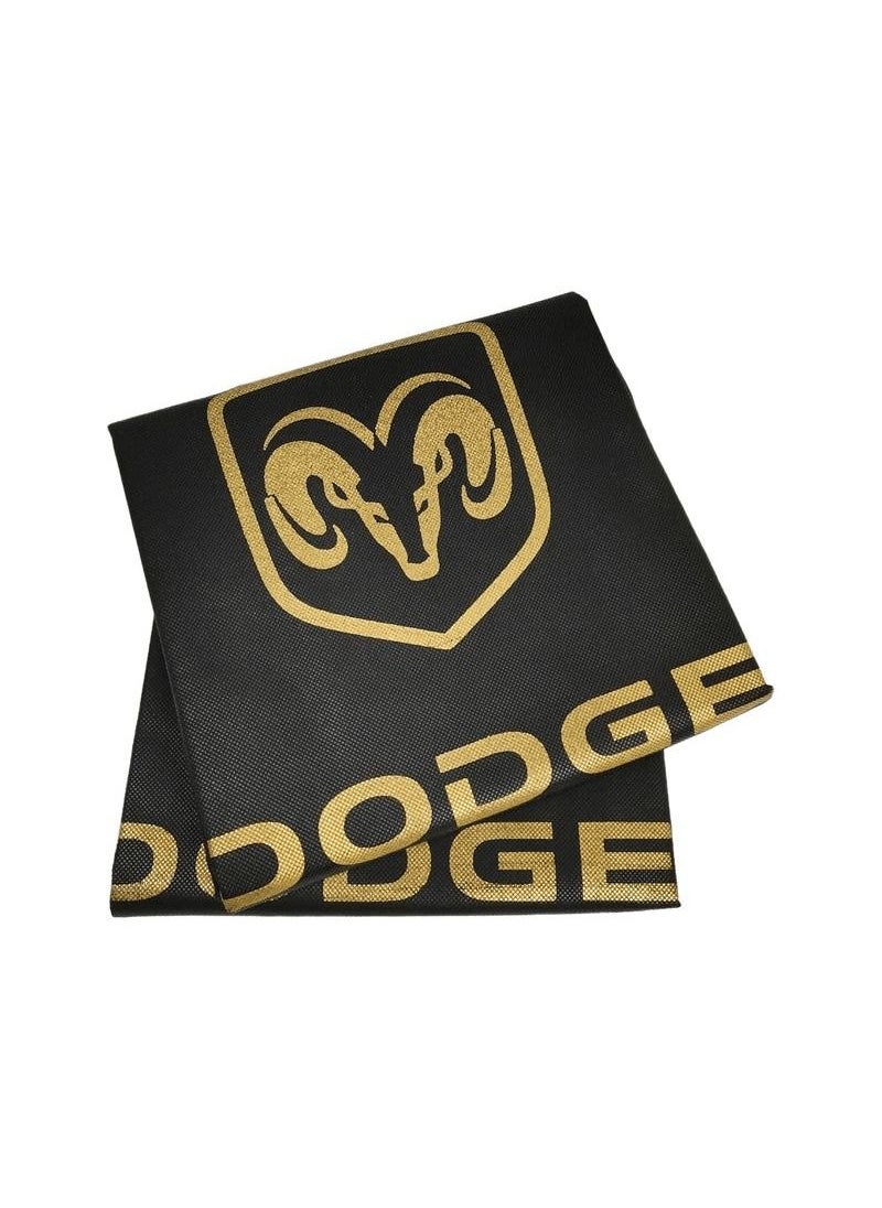 Dodge Universal Car Seat Cover Car Seat Dust Dirt Protection Cover Extra Protection For Your Seat 2/Pcs Set Black  - Image 4
