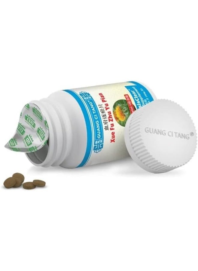 Guang Ci Tang - Xue Fu Zhu Yu Pian (Blood Stasisclear) 200 Mg 200 Tablets - Image 1