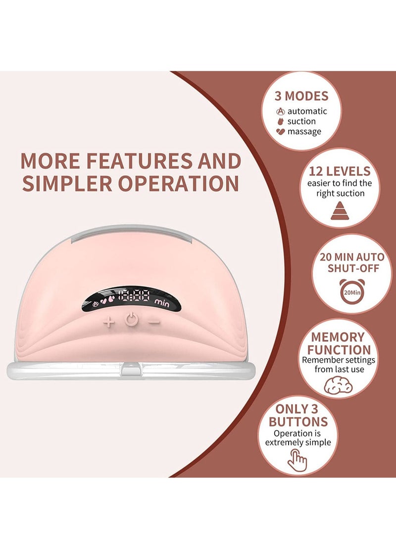 S21 Double  Breast Pump Electric , Hands Free, Portable, 3 Modes and 12 Levels - Image 4