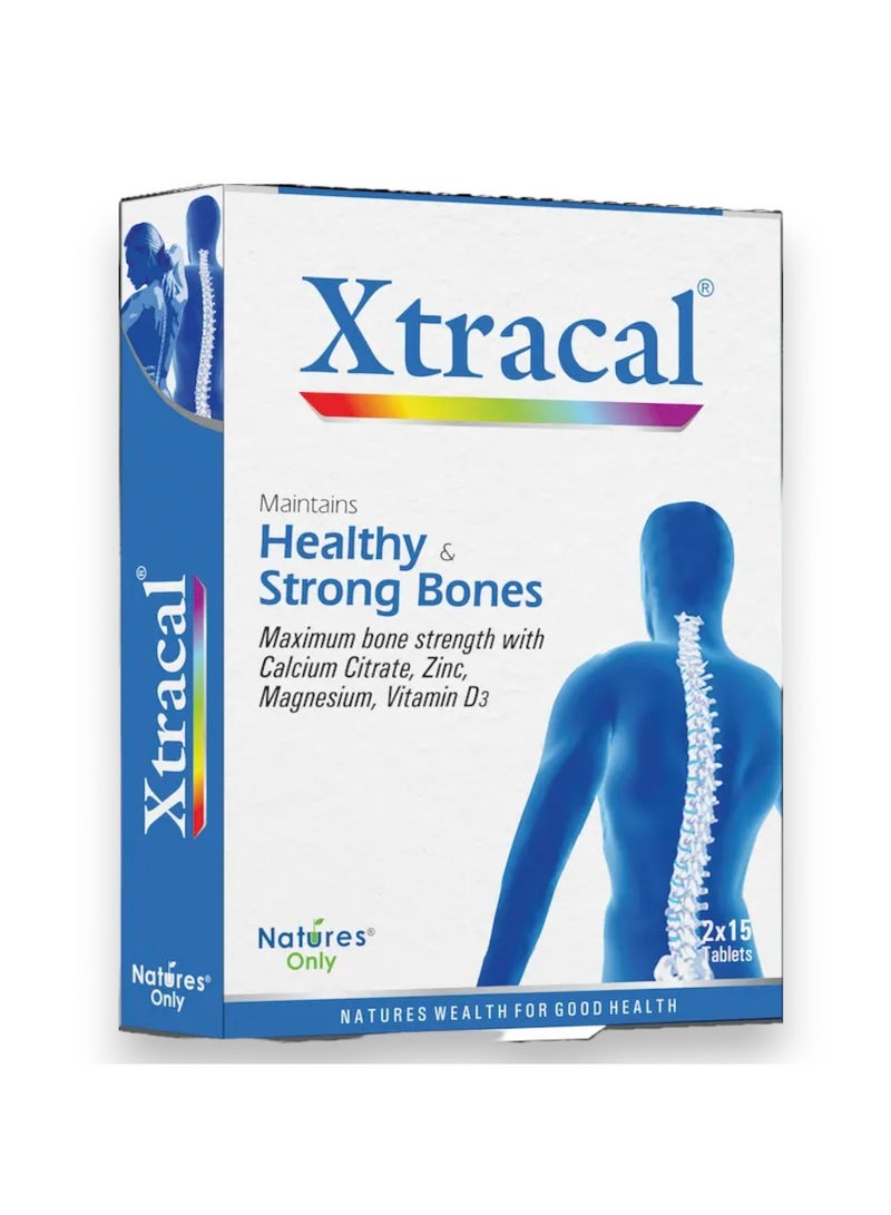 Xtracal, Healthy & Strong Bones,30 Tablets