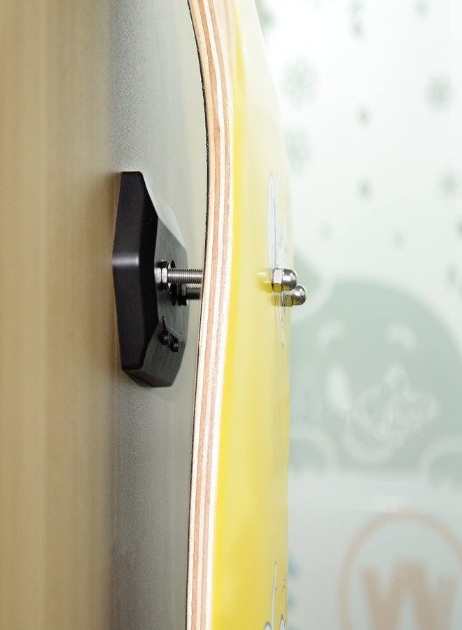 Hikeen 2 Packs Skateboard Wall Mount Skateboard Hanger for Skateboard Deck Display and Storage - Image 4