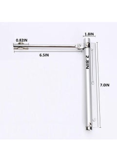 CARTBURG CARTBURG Door Closer Spring Door Closers for Light Weight Door Automatic Door Closer Surface Mounted Auto Closing Door Fire Door Closer for Light Weight Indoor Doors for Home 1 PCS  - Image 2