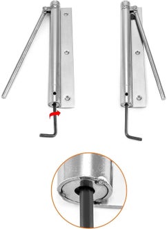 CARTBURG CARTBURG Door Closer Spring Door Closers for Light Weight Door Automatic Door Closer Surface Mounted Auto Closing Door Fire Door Closer for Light Weight Indoor Doors for Home 1 PCS  - Image 4