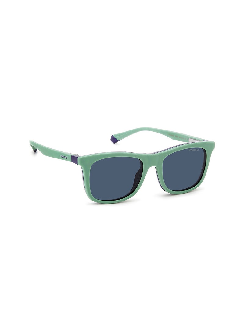 Kids Unisex UV Protection Rectangular Sunglasses - Pld 8055/Cs Blue Grn 46 - Lens Size: 46 Mm - pzsku/Z4AAF334FB44A46D36A7FZ/45/_/1692190487/776fc8bd-d2d6-4fd5-bb90-d605face73e9