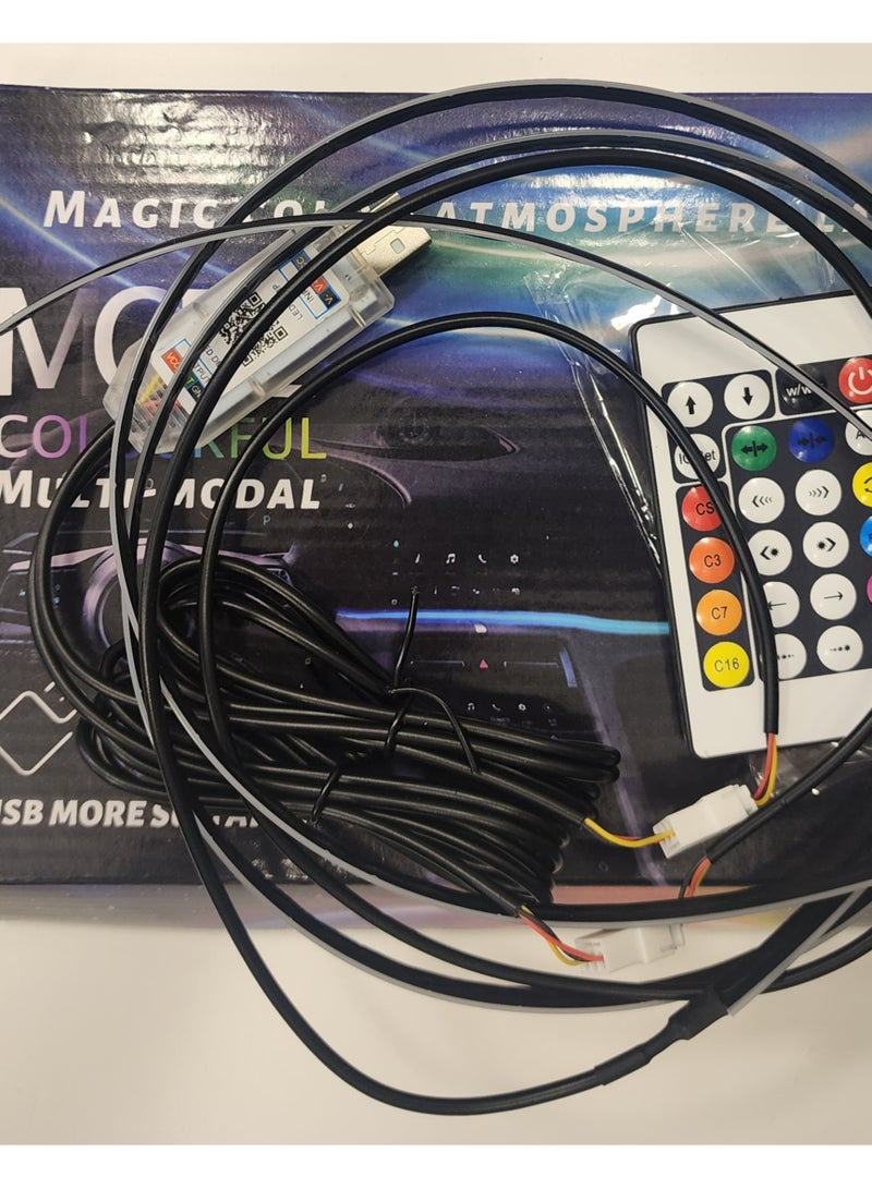 Car dashboard only led strip light for interior. - Image 2