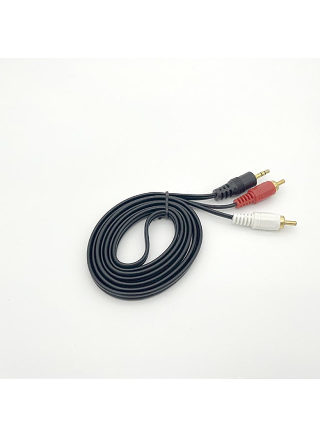 3.5 One-two Audio Cable 3.5mm To Double Lotus Male Computer Speaker Cable 2RCA Audio Cable-Color: 3.5 Revolution 2 * Lotus Male-Length:More Than 2000  - Image 3