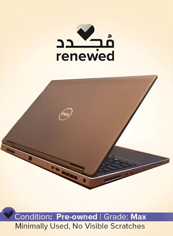 ديل كمبيوتر محمول Core Precision 7530 متجدد بشاشة 15.6 بوصة Ips Core I7-8850H وذاكرة وصول عشوائي 32 جيجابايت و512 جيجابايت SSD و4 جيجابايت Nvidia Quadro P3200 6 جيجابايت - Image 3