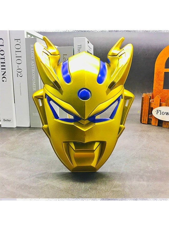 Ultraman Mask Luminous Boys Children's Cello Obudiga Zeta Tetro Full Face Genuine-Color:Roero Blue - Image 2