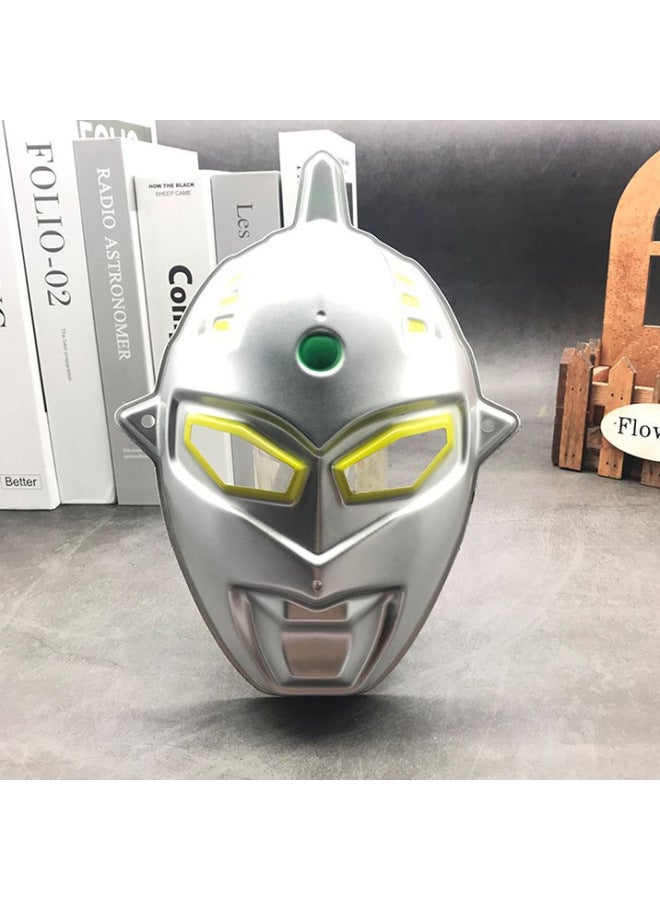 Ultraman Mask Luminous Boys Children's Cello Obudiga Zeta Tetro Full Face Genuine-Color:Roero Blue - Image 4