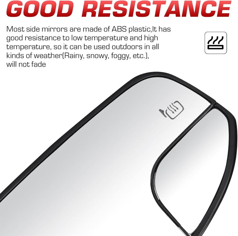 ISEYEC Heated Mirror Glass Set for Ford Fusion - Image 5