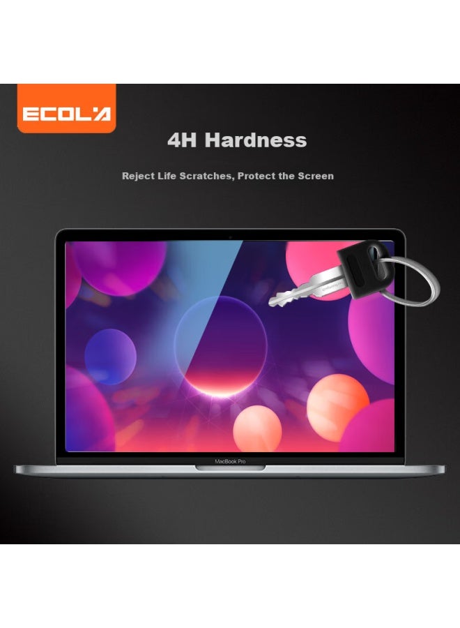Ecola Apple Macbook Pro 13-Inch Touch Bar Laptop Screen Protector High Definition Protective Film Easy To Apply Scratch-Resistant A2289-Lcd-El13Kp - Image 3