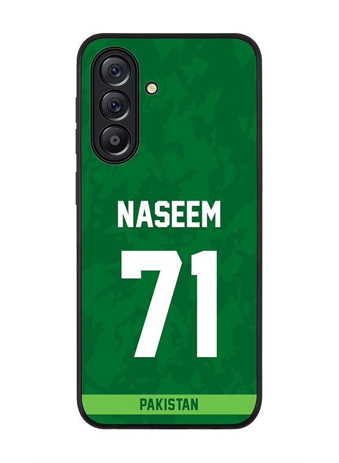 Stylizedd For Samsung Galaxy A36 5G Case,Slim fit Camera Protection, Shockproof Thin Phone cover  - Pakistan Naseem Shah, Jersey No 71 - Image 1