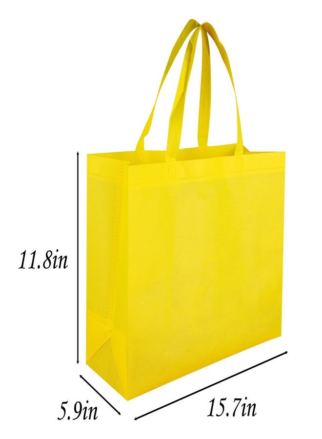 SPERPAND 30 Pcs Large Goodie Bags with Tissues - 15.7" Reusable Non Woven Treat Tote Gift Bag with Handles for Kids Birthday, Holiday Gift Bag, Baby Shower, Rainbow Party Favor Bags - Image 5