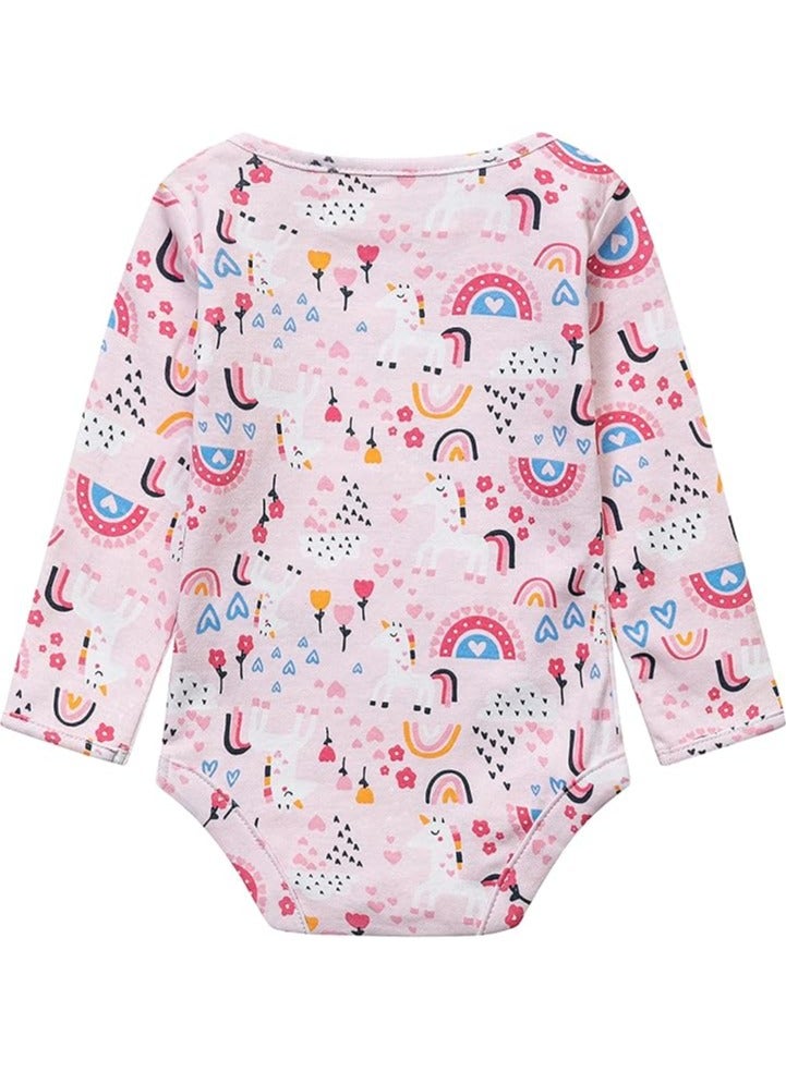 مينوتي Minoti Girls 2Pk Bodysuits Baby and Toddler Sleepers - Image 5