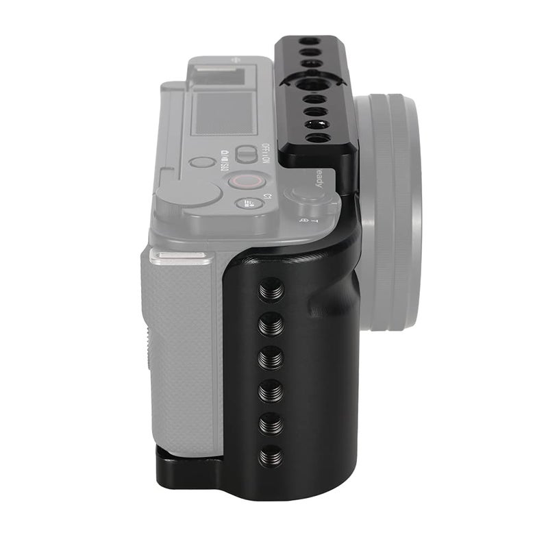 NICEYRIG قفص NICEYRIG لكاميرا Sony ZV-E10 للتدوين، مع مقبض من الألمنيوم - 469 - Image 3