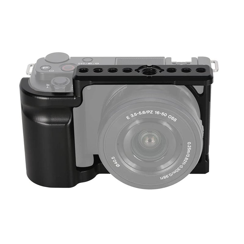 NICEYRIG قفص NICEYRIG لكاميرا Sony ZV-E10 للتدوين، مع مقبض من الألمنيوم - 469 - Image 1