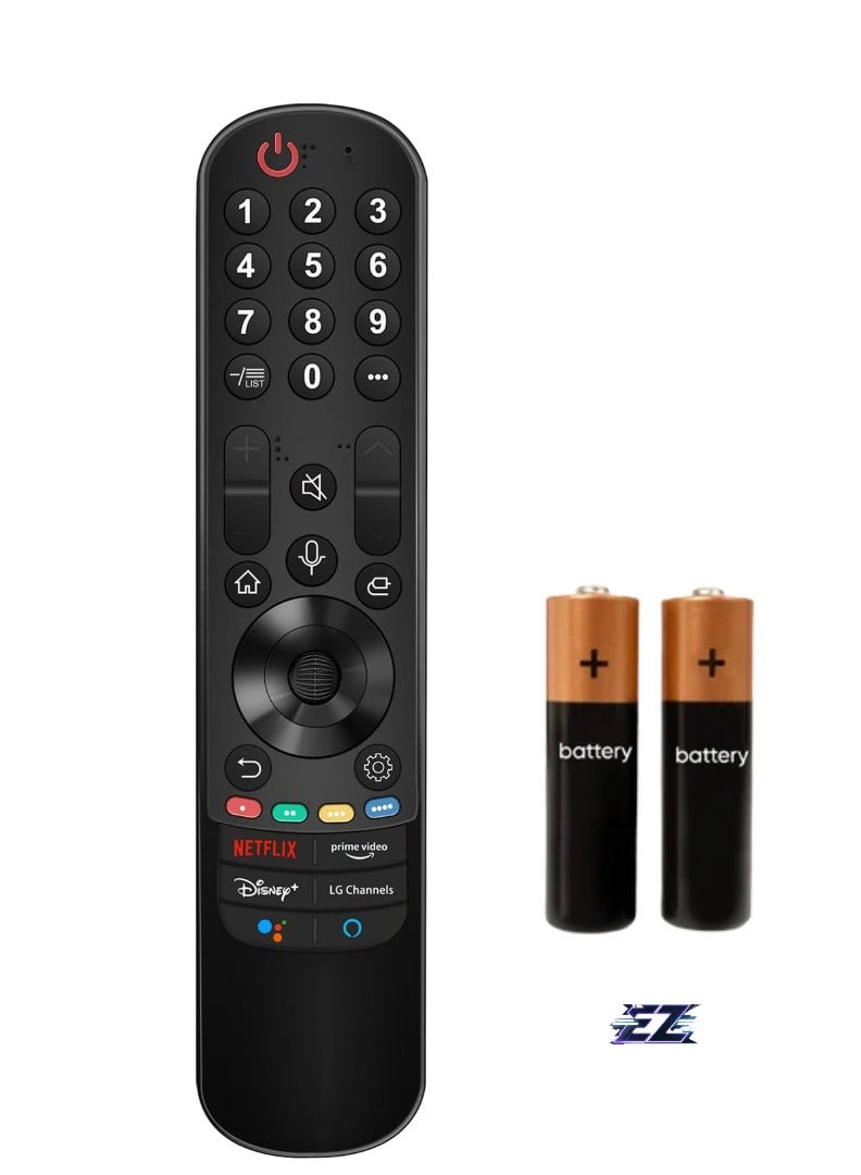 ELTRAZONE Replacement Voice Remote Control for LG Smart TV - Magic Remote with Pointer and Voice Function, Compatible with LG OLED, QNED, NanoCell, UHD, 4K, and 8K Smart TVs - Image 1