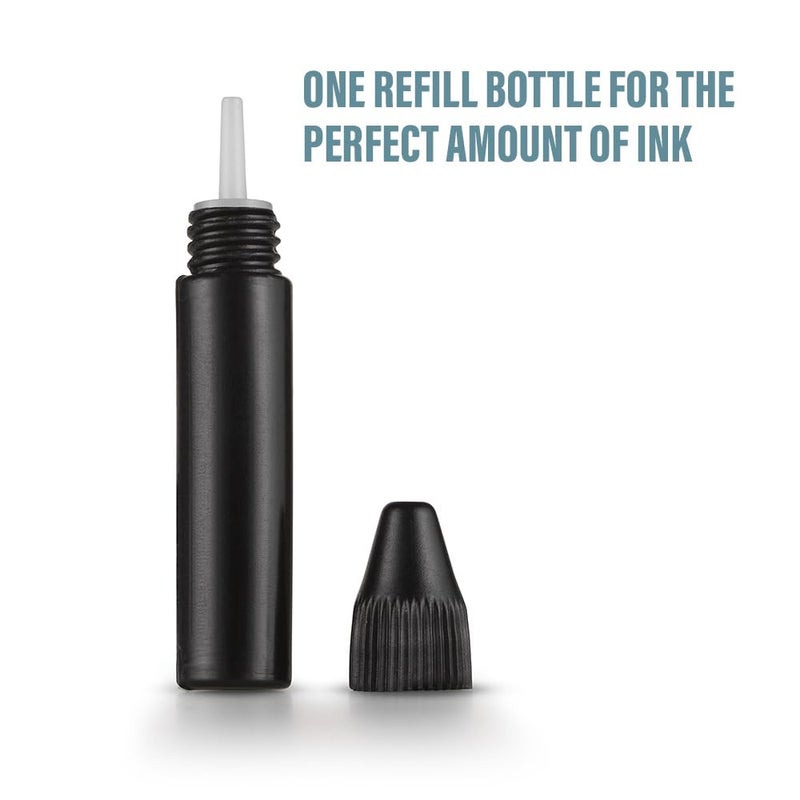 Trodat Refill Inks for ID Protector+ & ID Protector â€“ Identity Theft Protection Roller Stamp Refill Inks â€“ 3 Refill Ink Pack - Image 3