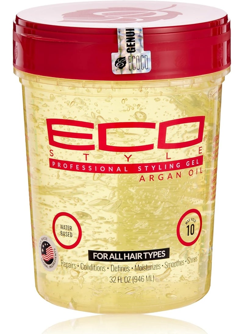 Eco Style Argan Oil  Professional Styling  Gel 946ml