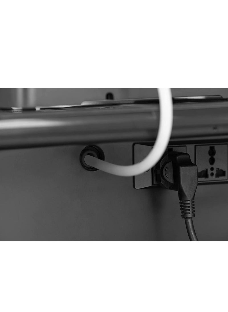 Galaxy Design Star Track Smart Touch Table of Capacity 135 liter with two Refrigerator Doors, Supports Bluetooth, Music Player and USB Charging with Wireless charging with Surrounded Speaker - Image 3