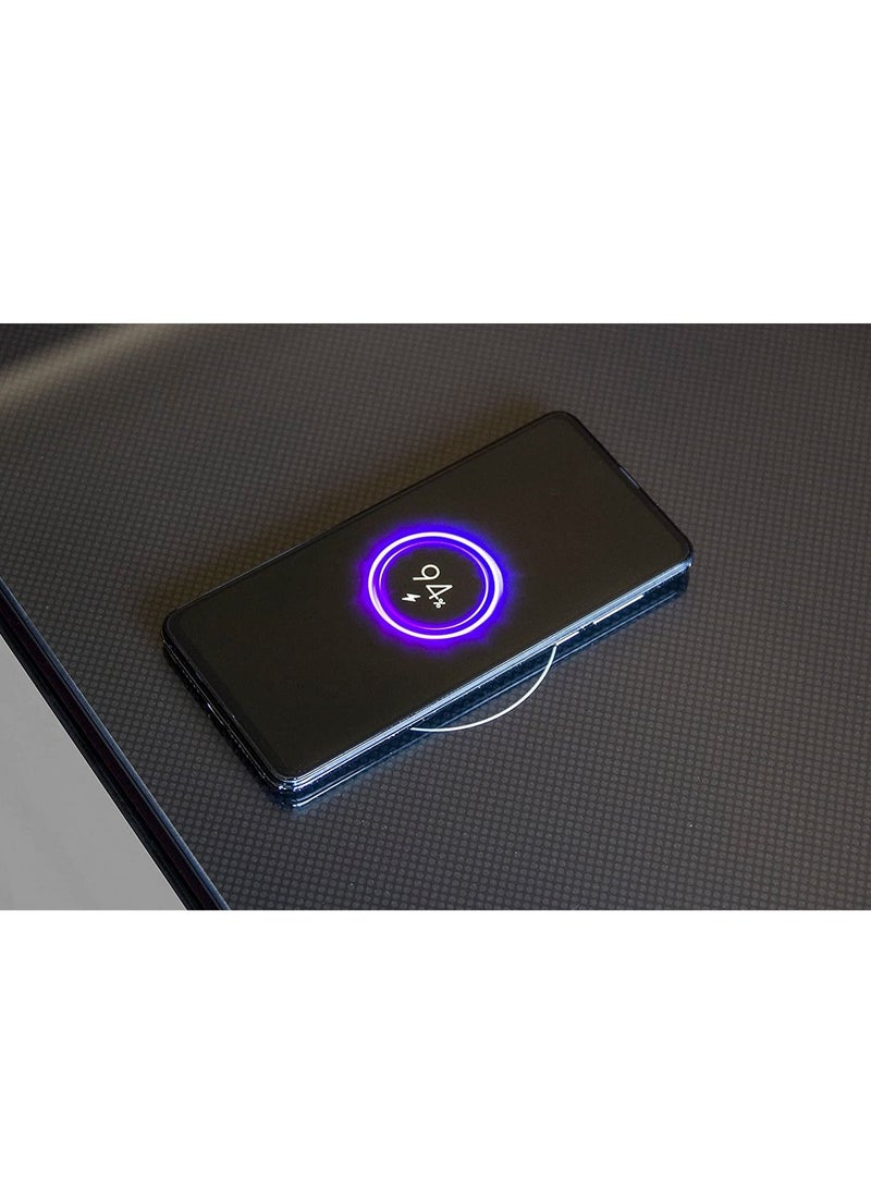 Galaxy Design Star Track Smart Touch Table of Capacity 135 liter with two Refrigerator Doors, Supports Bluetooth, Music Player and USB Charging with Wireless charging with Surrounded Speaker - Image 4