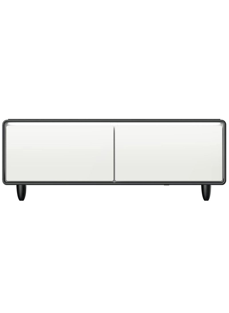 Galaxy Design Star Track Smart Touch Table of Capacity 135 liter with two Refrigerator Doors, Supports Bluetooth, Music Player and USB Charging with Wireless charging with Surrounded Speaker - Image 2