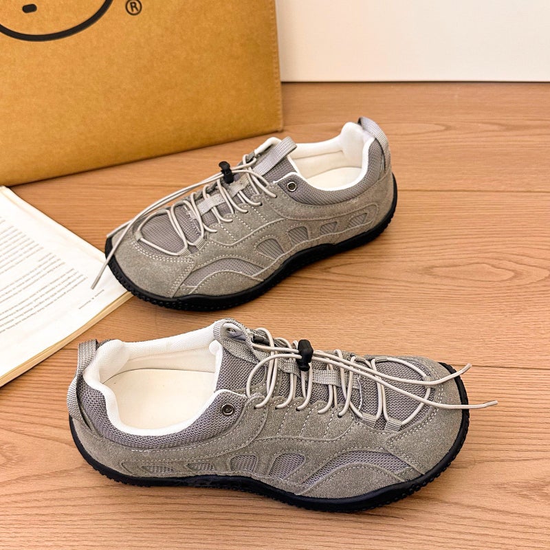Women's Lace-up Ballet Sneakers - Lightweight Breathable Casual Shoes - Image 3