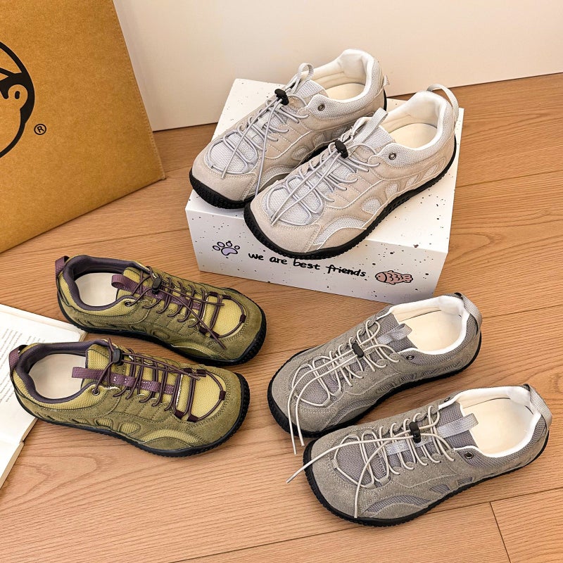 Women's Lace-up Ballet Sneakers - Lightweight Breathable Casual Shoes - Image 4