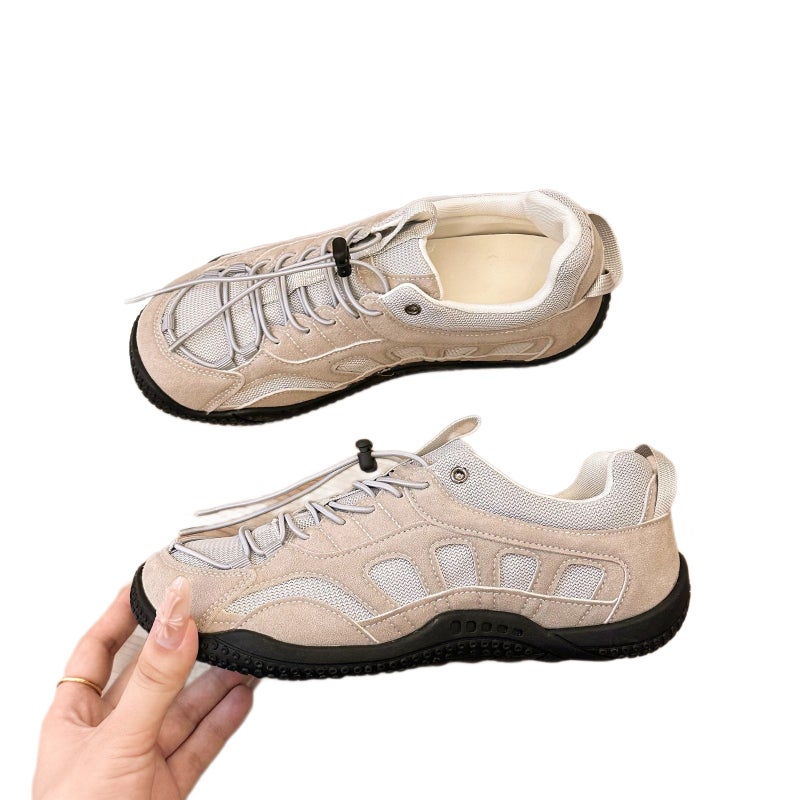 Women's Lace-up Ballet Sneakers - Lightweight Breathable Casual Shoes - Image 5