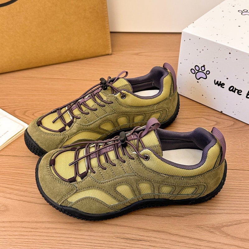 Women's Lace-up Ballet Sneakers - Lightweight Breathable Casual Shoes - Image 2