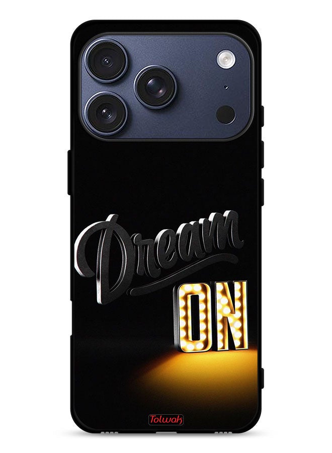 Tolwak Apple iPhone 17 Pro Protective Case Cover Dream On - Image 1