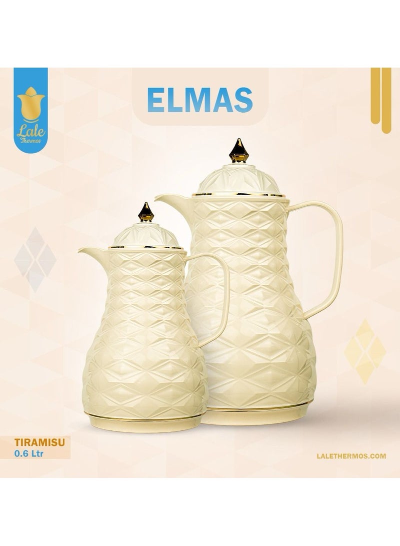 Rema Attractive Coffee and Tea Fridge Thermos Set with Elegant Design made in Turkey 1L + 0.5L - Image 1