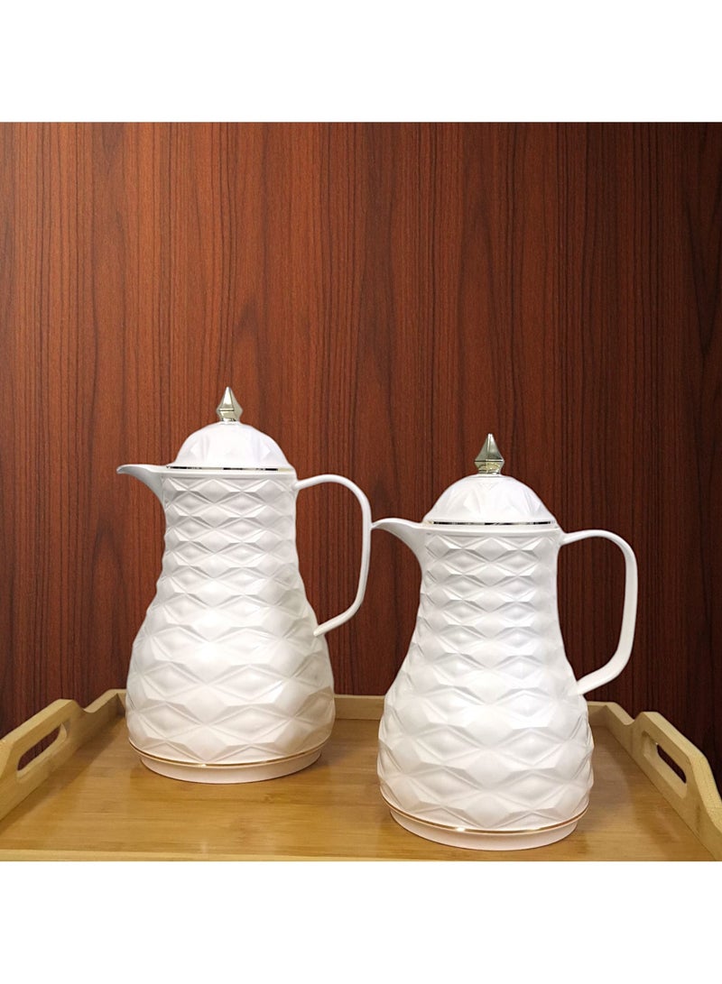 Rema Attractive Coffee and Tea Fridge Thermos Set with Elegant Design made in Turkey 1L + 0.5L - Image 3
