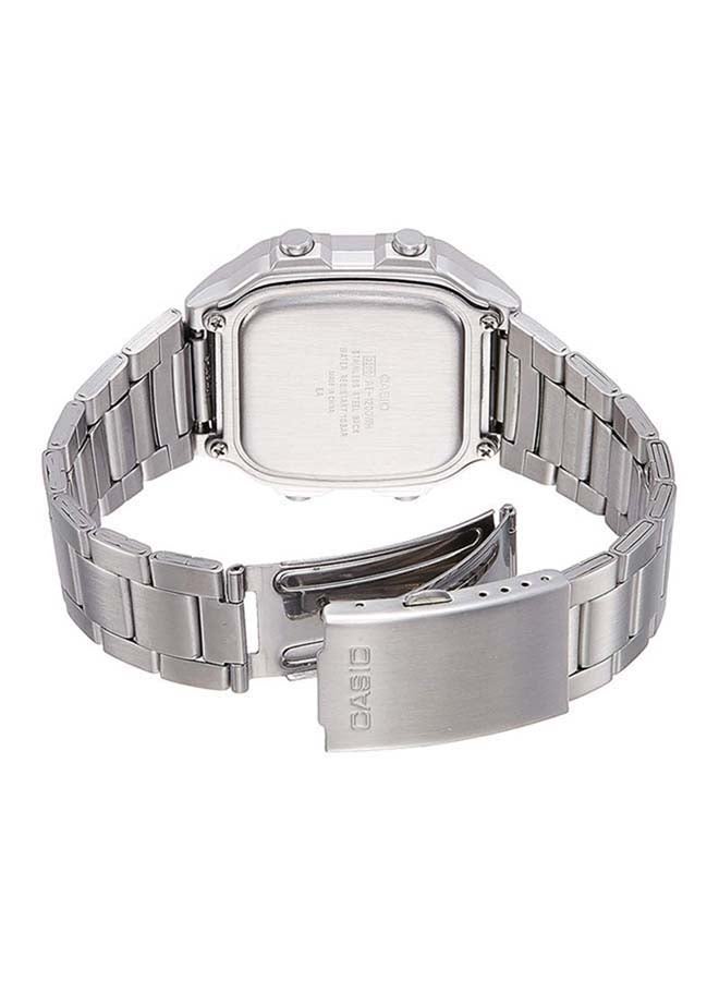 كاسيو ساعة يد رقمية من وورلد تايم AE1200WHD - 42 ملم - فضي رجال - Image 2