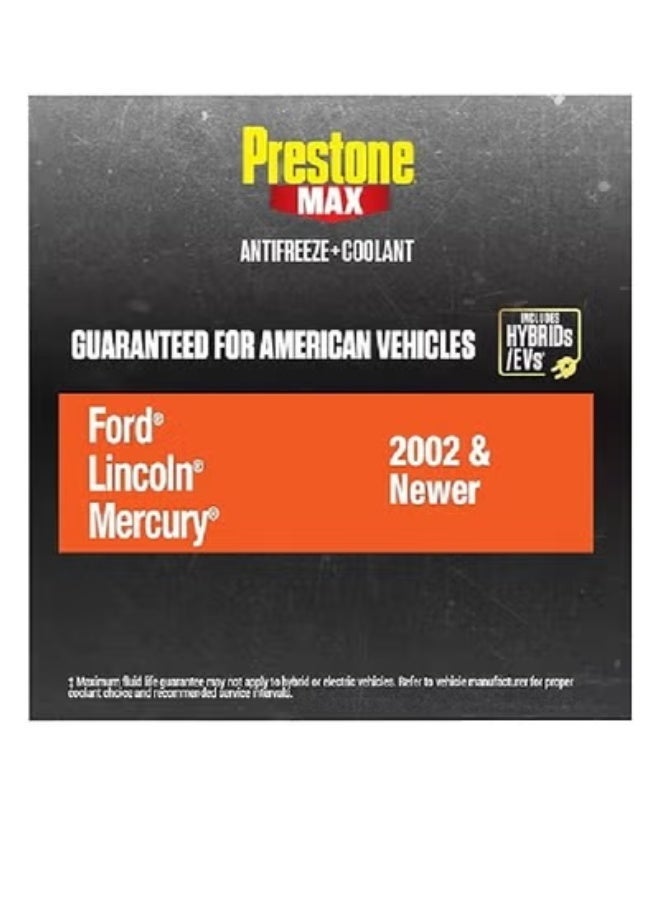 Prestone Orange Coolant Antifreeze Ready to Use – Max Protection, Anti-Rust, Prevents Overheating, Compatible with American Vehicles - Image 5