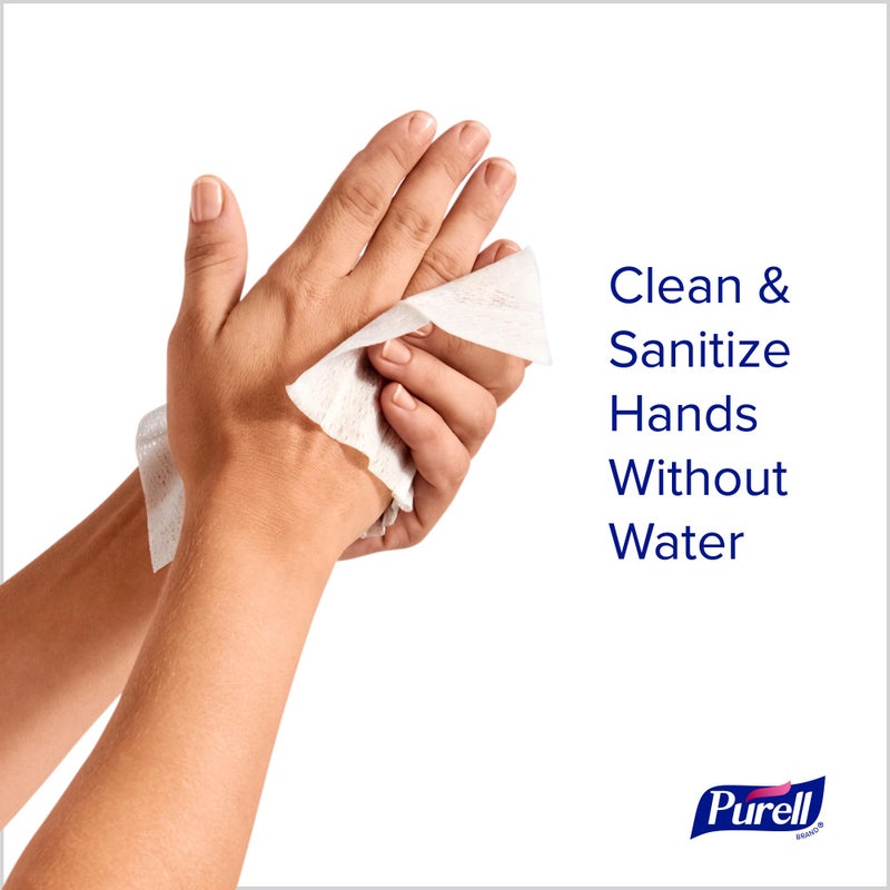 Purell مناديل تعقيم اليدين القطنية الناعمة PURELL 1000 مناديل معقمة مغلفة بشكل فردي في شحنة معبأة بالجملة - 9026-1M - Image 3