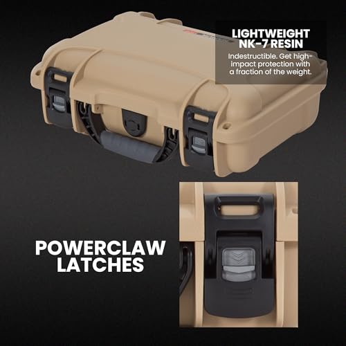 Nanuk 909 Waterproof Hard Case with Foam Insert - Tan - Image 2