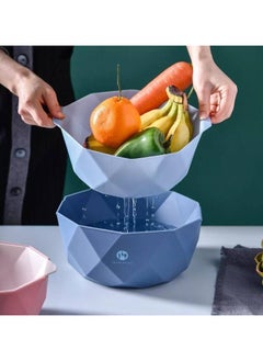 Generic Vegetable Bowl with Strainer Make it easy for yourself to prepare vegetables and fruits with the smart "Vegetable Bowl with Strainer" AR  - Image 4