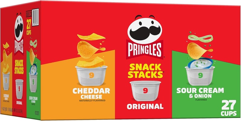 Pringles Snack Stacks Variety Pack - 27 Cups - Image 1