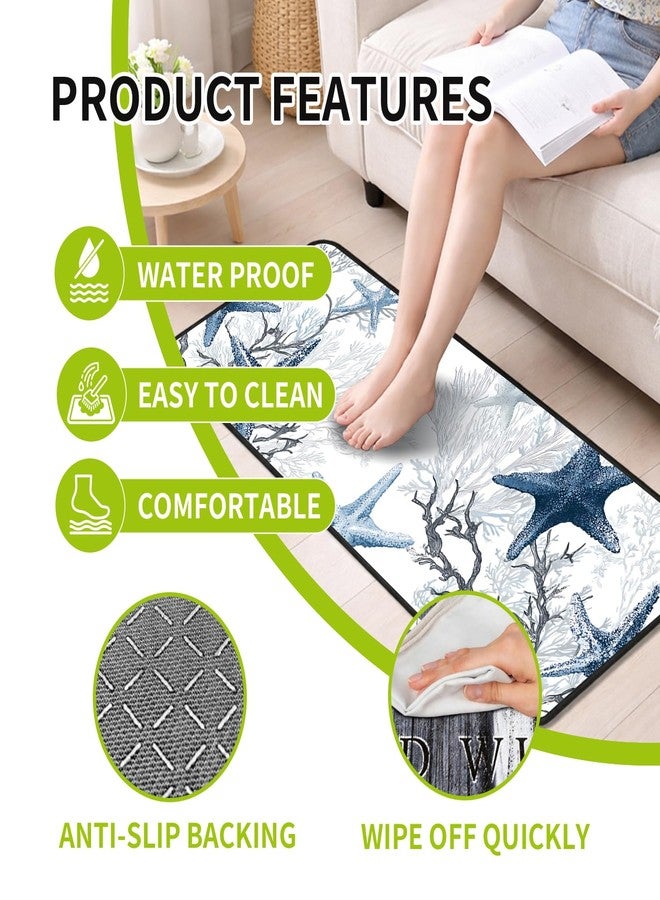 seewan Kitchen Floor Mats Set of 2, Cushioned Anti-Fatigue Kitchen Rugs, 17" x 28" + 17" x 47", Comfort Standing Mat for Kitchen Sink, Laundry Room and Home Use - Image 5