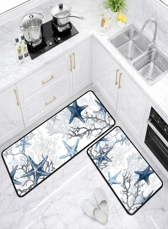 seewan Kitchen Floor Mats Set of 2, Cushioned Anti-Fatigue Kitchen Rugs, 17" x 28" + 17" x 47", Comfort Standing Mat for Kitchen Sink, Laundry Room and Home Use - Image 4
