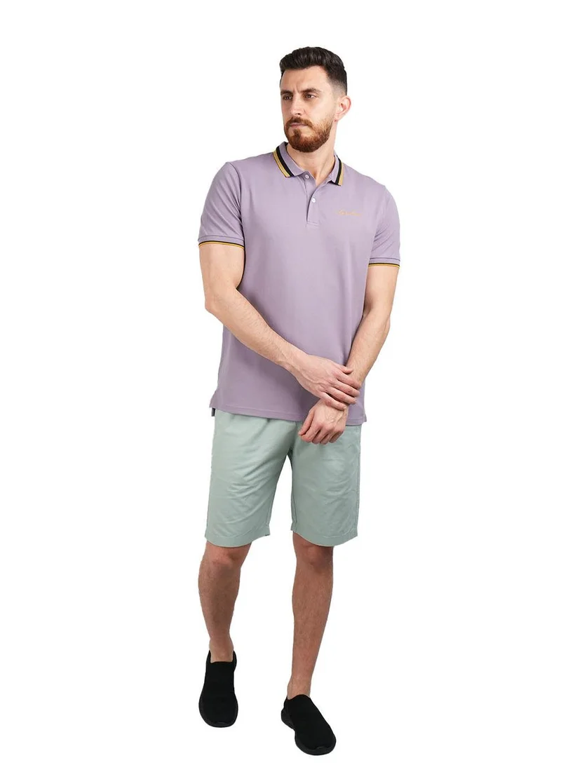 جيوردانو قميص بولو رجالي كلاسيكي بقصّة Slim Fit مع تطريز مميز