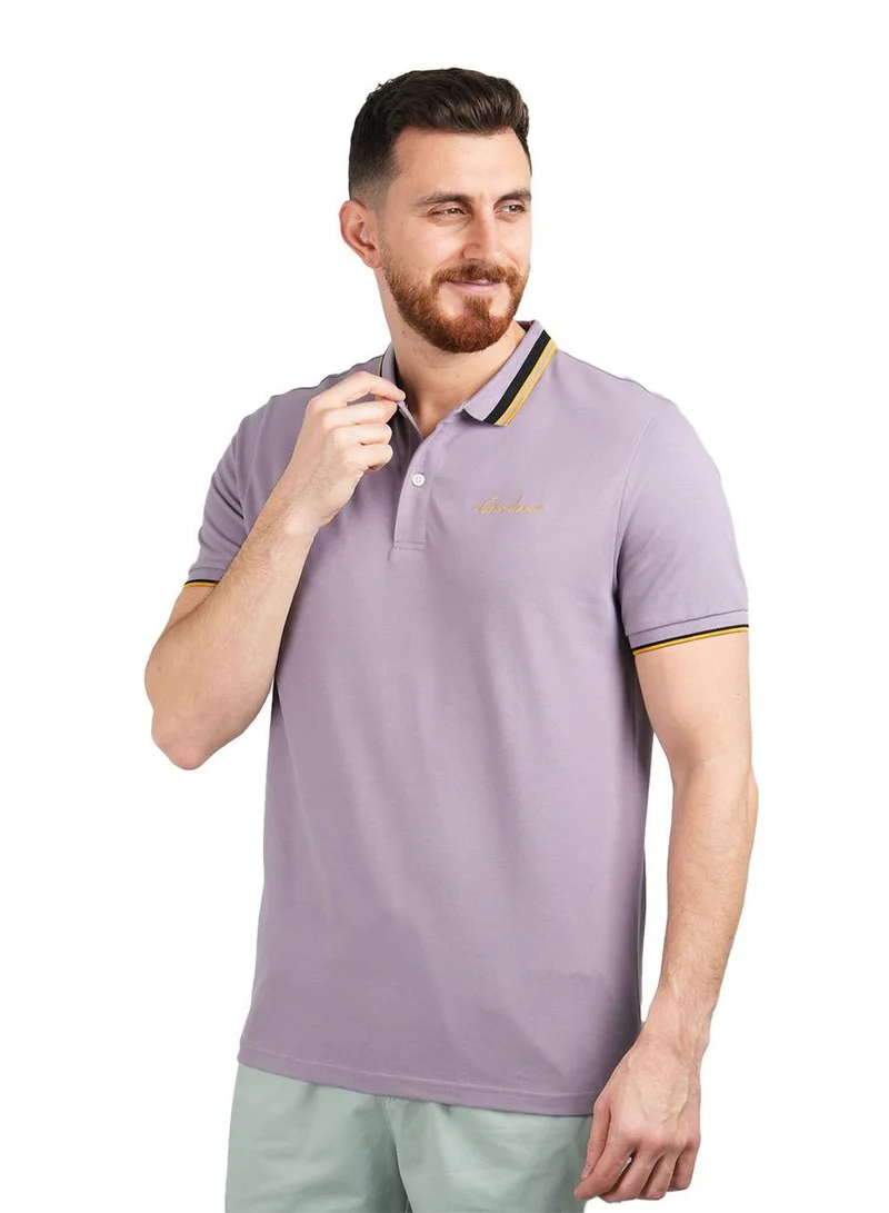 جيوردانو قميص بولو رجالي كلاسيكي بقصّة Slim Fit مع تطريز مميز