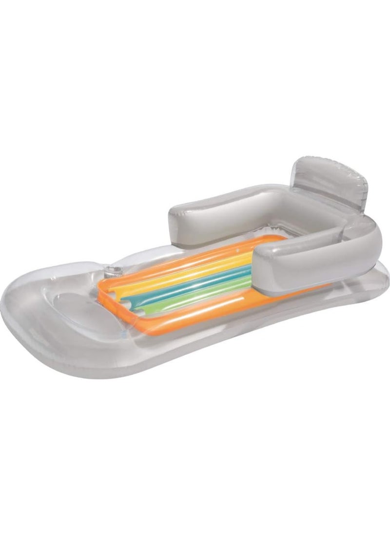 Bestway Bestway Inflatable Air Mattress with a Modern and Distinctive Design, Blue, Model 43028  - Image 1